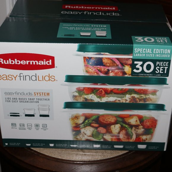 Rubbermaid Kitchen Rubbermaid 3 Piece Set New In Box Special Edition With Larger Size Sealed